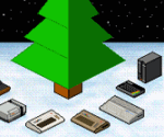 Detail from The 8bits of Christmas cover